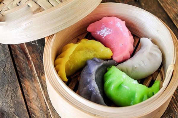 Há cảo ngũ sắc đẹp mắt, hấp dẫn thực khách