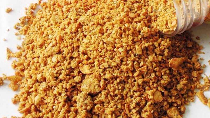 Hàm lượng calo của 100g muối tôm đặc trưng