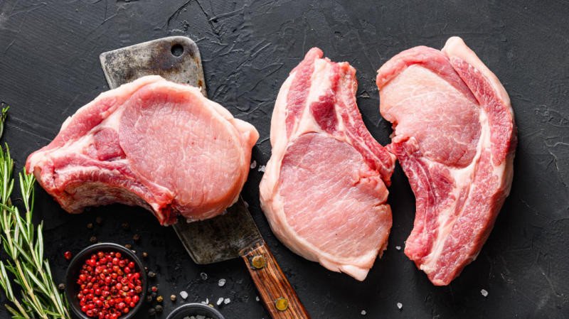 Hàm lượng calo thấp trong 100g thịt nạc heo