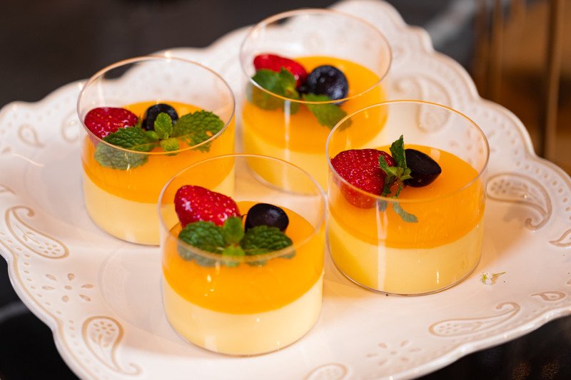 Hàm lượng calo trong bánh panna cotta
