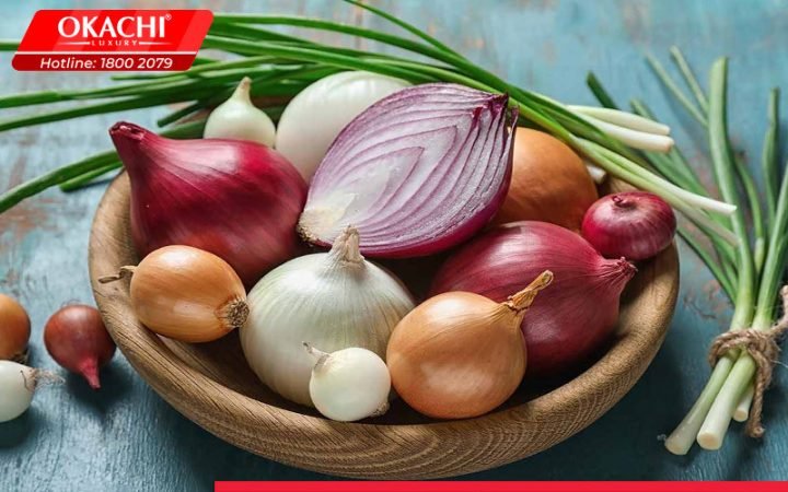 Hàm lượng calo trong hành tây