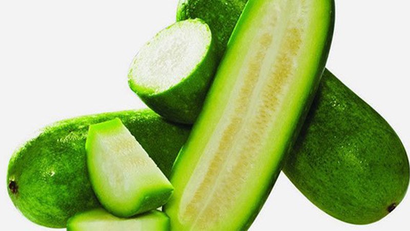 Hàm lượng dinh dưỡng và chất xơ trong bí đao