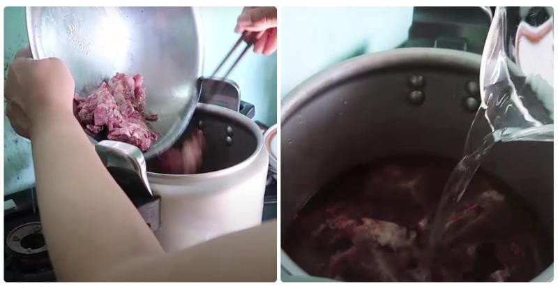 Hầm xương với nồi áp suất giúp tiết kiệm thời gian và nước dùng ngọt hơn