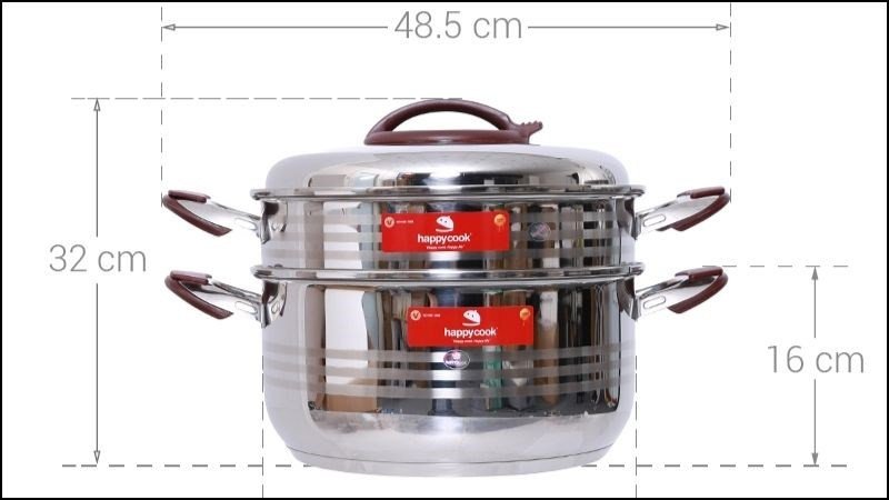 Hấp xôi dừa hạt sen với nồi xửng chuyên dụng