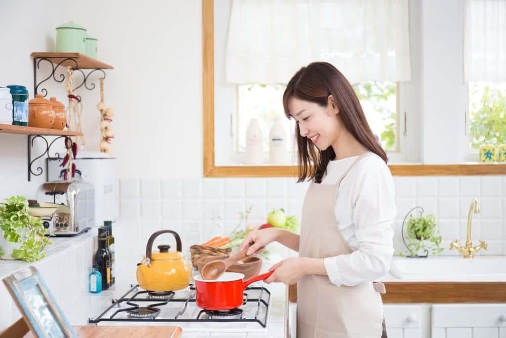 Hạt đậu đỏ nấu mềm dẻo cùng bột năng