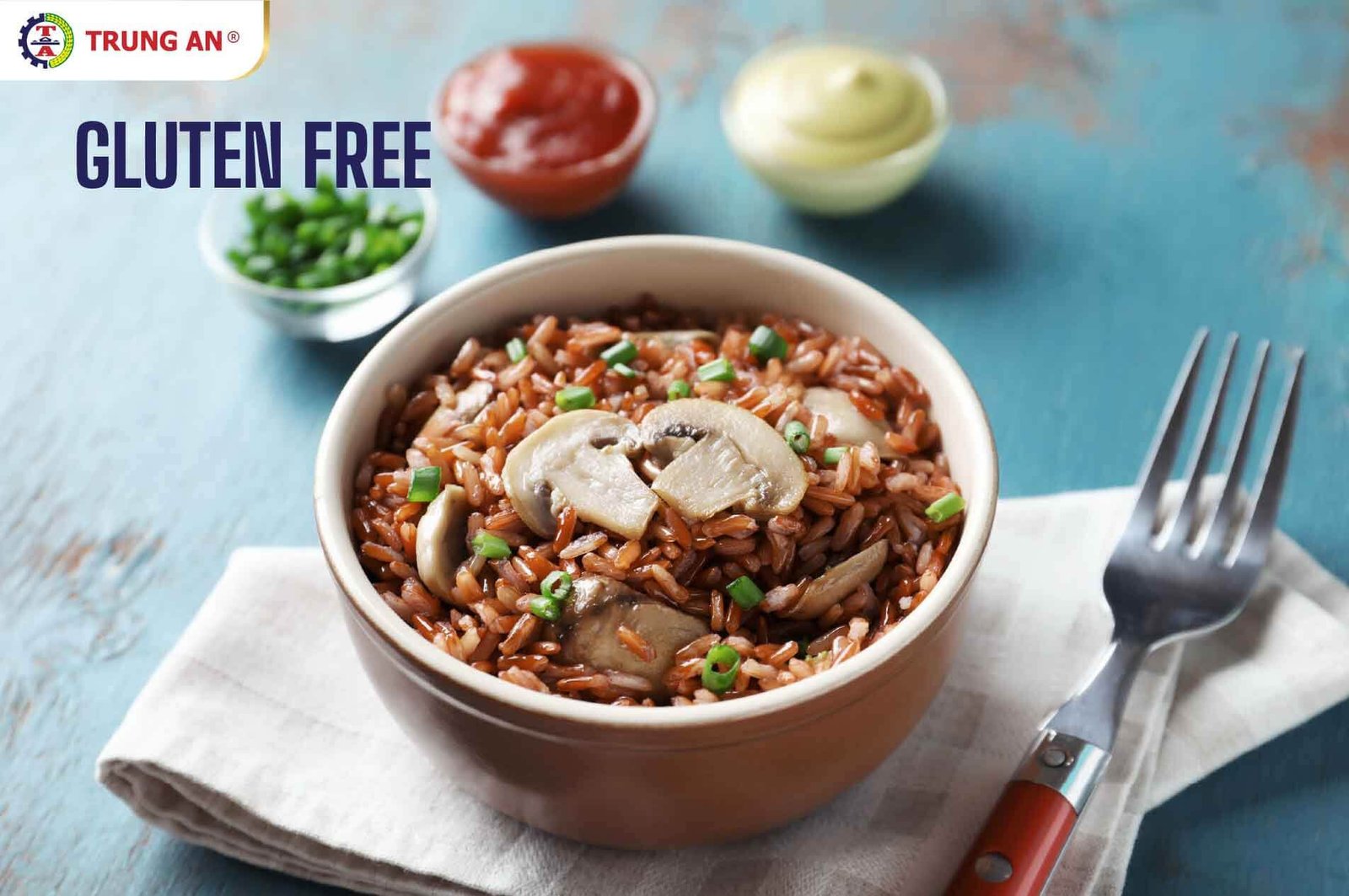 Hạt gạo lứt nguyên cám không gluten, lựa chọn tốt cho sức khỏe