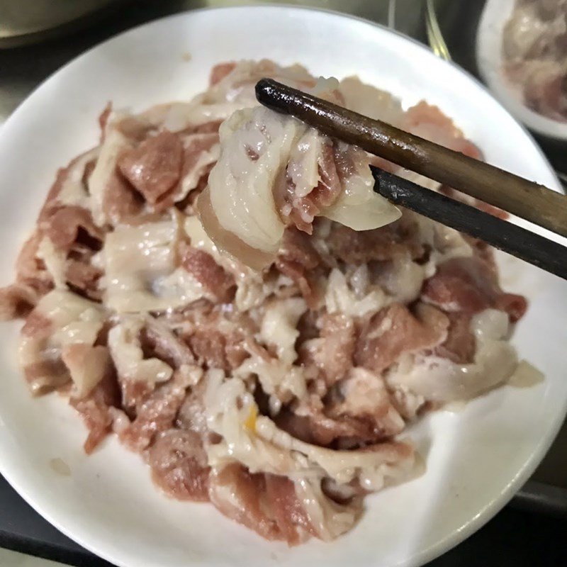 Hoa thiên lý tươi đã được sơ chế sạch