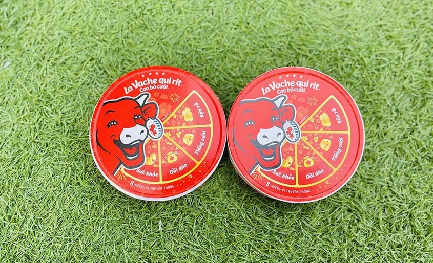 Hộp phô mai Con Bò Cười 8 miếng cung cấp năng lượng