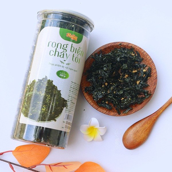 Hộp rong biển cháy tỏi tiện lợi