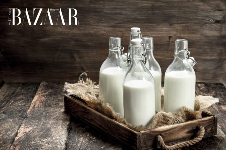 Hộp sữa tươi không đường trên bàn bếp, minh họa cho lượng calo trong 200ml sữa tươi không đường