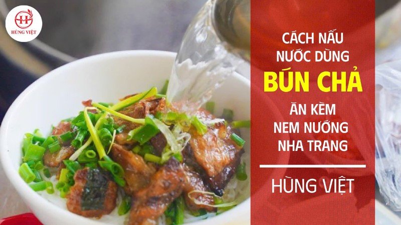 Hướng dẫn cách nấu nước dùng bún chả chan ngon tại nhà