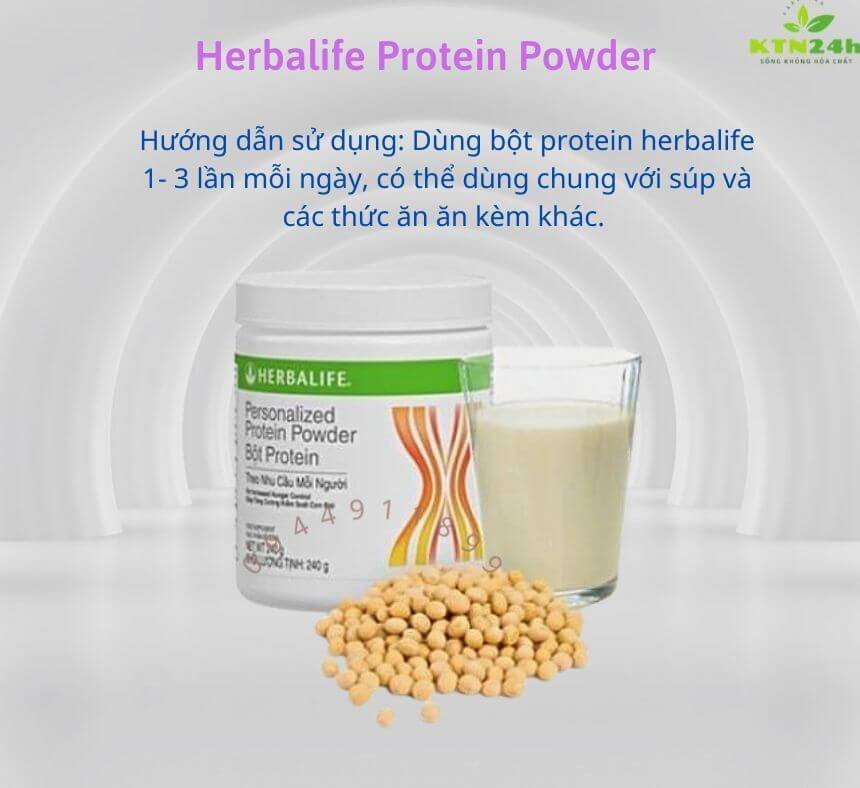 Hướng dẫn cách pha chế protein Herbalife F3 để tối ưu lượng calo nạp vào.