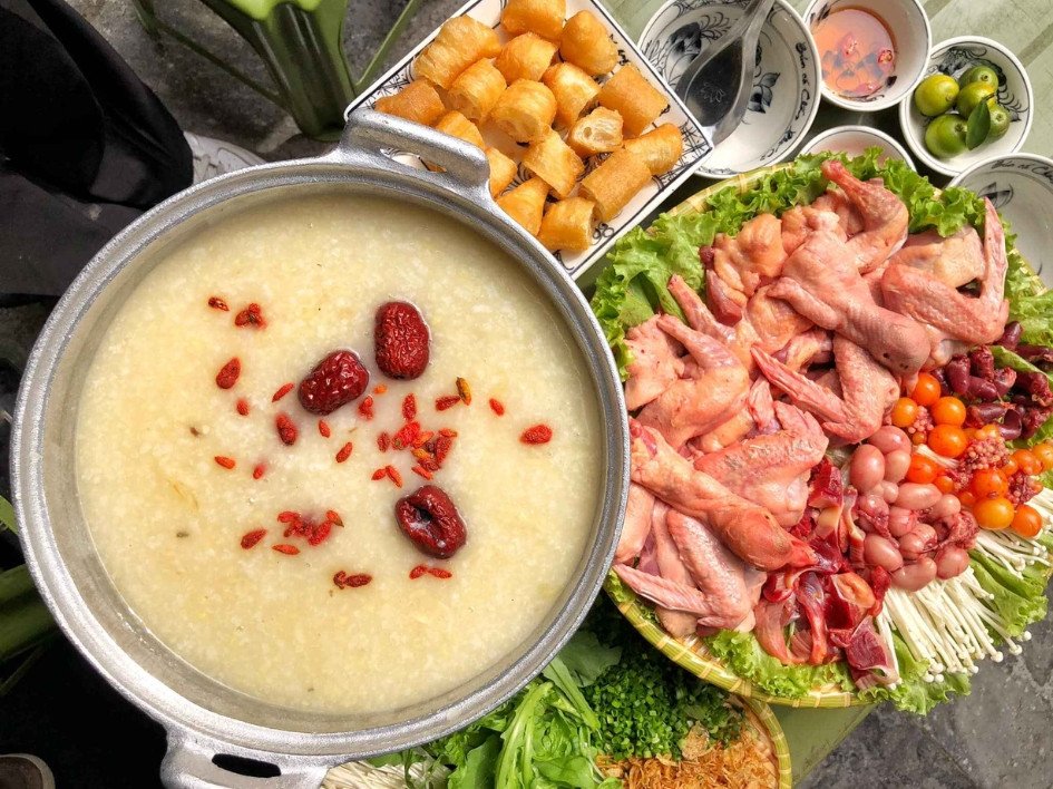Hướng dẫn nấu lẩu cháo thập cẩm