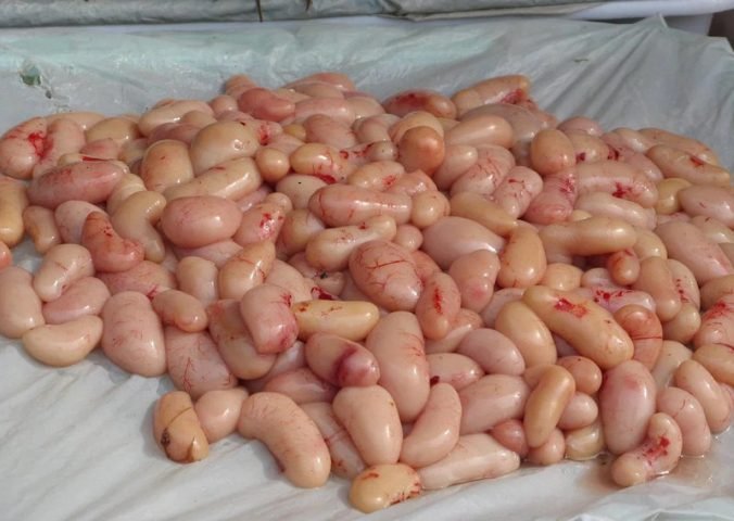 Kê gà bao nhiêu calo? Giải mã giá trị dinh dưỡng chi tiết Kê gà tươi ngon, sạch sẽ được bày bán