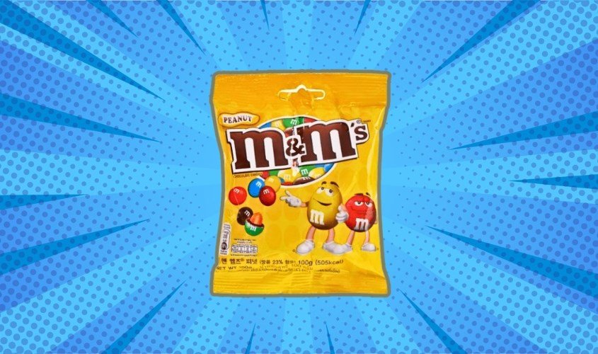 Kẹo socola M&amp;M's nhân đậu phộng, lựa chọn ngon miệng