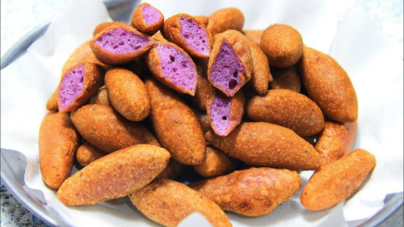 Khoai mỡ chiên chiếm lượng calo tương đối lớn