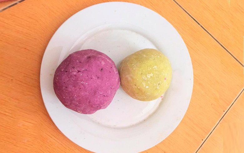 Kỹ thuật nhào bột năng và khoai lang