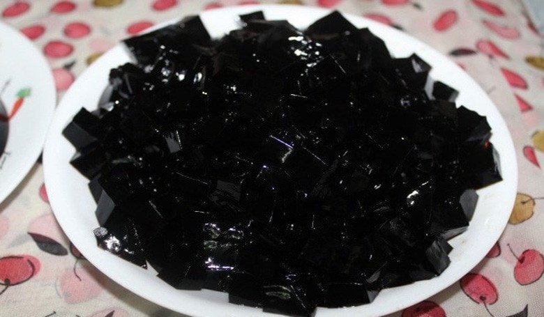 Làm thạch sương sáo cho chè khoai dẻo