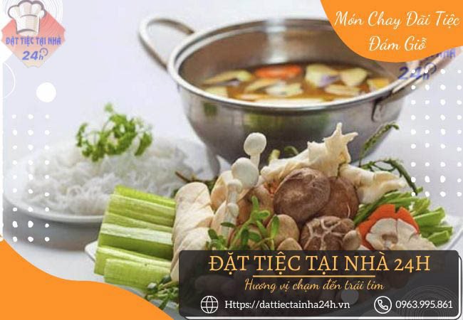 Lẩu nấm chay 5 loại tươi ngon