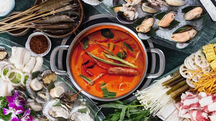 Lẩu Thái chay bao nhiêu calo với đậu phụ và rau củ