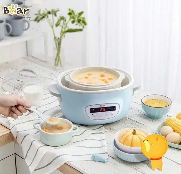 Lợi ích dinh dưỡng khi nấu cháo bằng nồi nấu chậm qua đêm