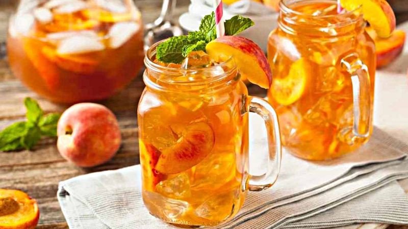 Lợi ích sức khỏe khi thưởng thức trà đào cam sả