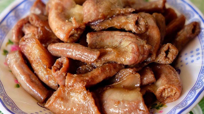 Lòng bò chiên giòn hấp dẫn