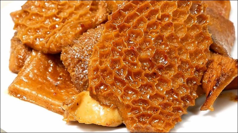 Lòng bò khìa nước dừa đậm đà