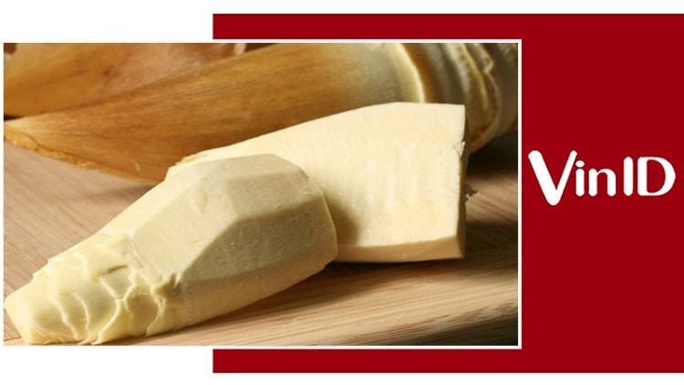 Lựa chọn măng tươi có màu vàng đều cho món bún măng vịt măng khô