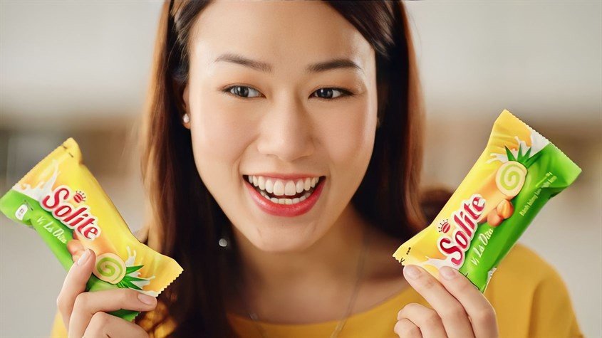 Lượng calo trong 1 cái bánh Solite các vị