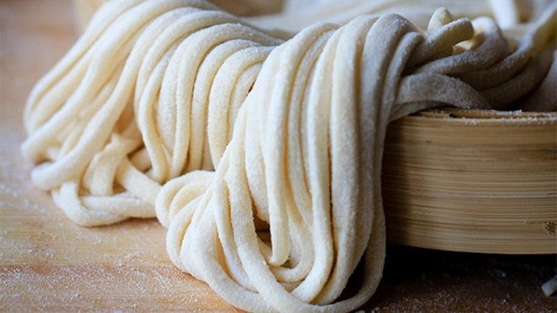 Lượng calo trong 100g mì sợi tươi