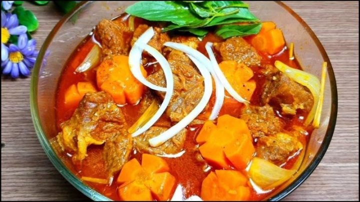 Lượng calo trong bò kho có thể biến đổi tùy theo từng phần của thịt bò