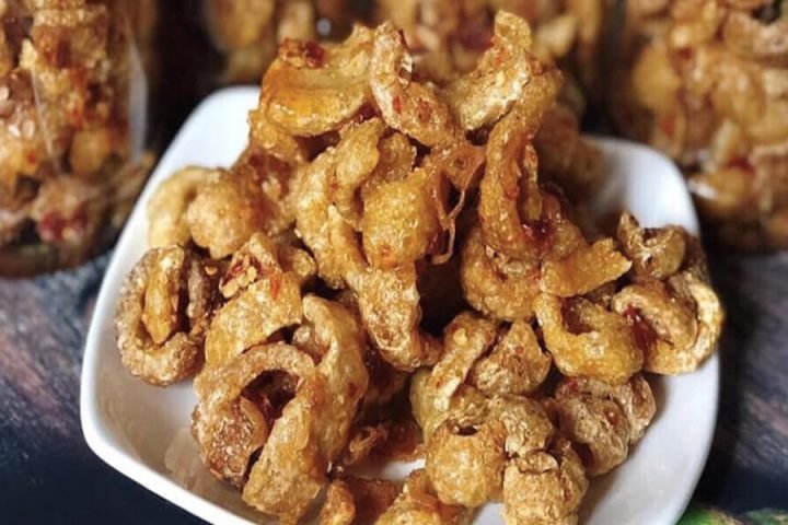 Lượng calo trong da heo chiên giòn