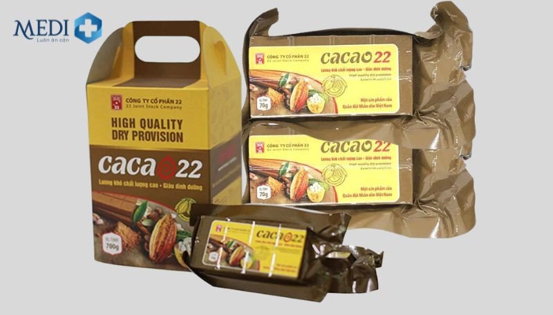 Lương khô 22 giàu năng lượng cho hoạt động