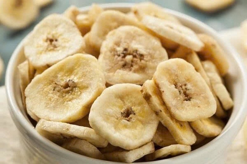lưu ý khi ăn chuối sấy không đường để giảm cân