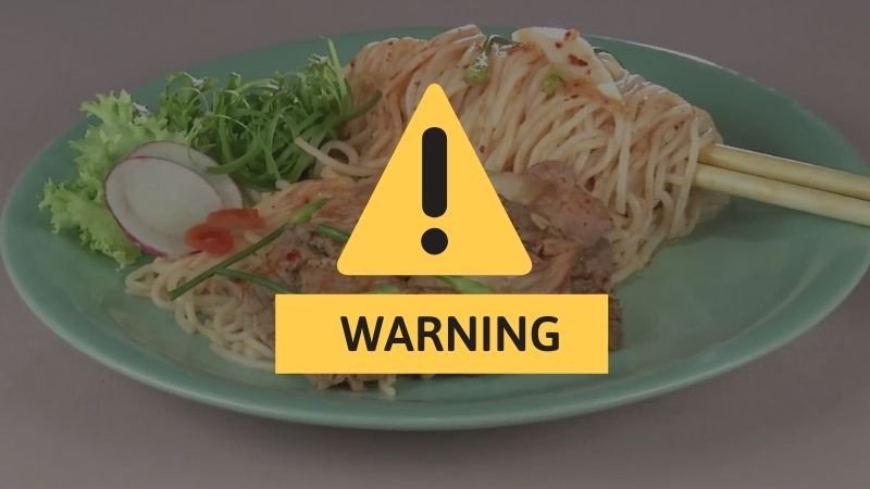Lưu ý khi sử dụng bún nưa và các sản phẩm từ Konjac