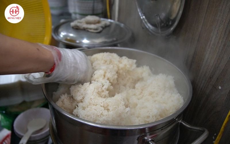 Lưu ý quan trọng khi làm xôi mặn số lượng lớn