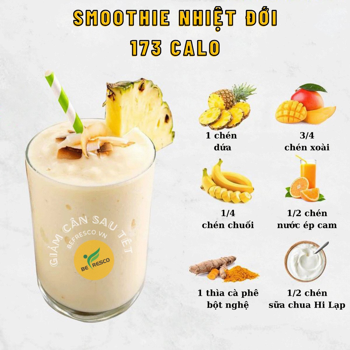 Ly smoothie quả mọng giúp giảm cân