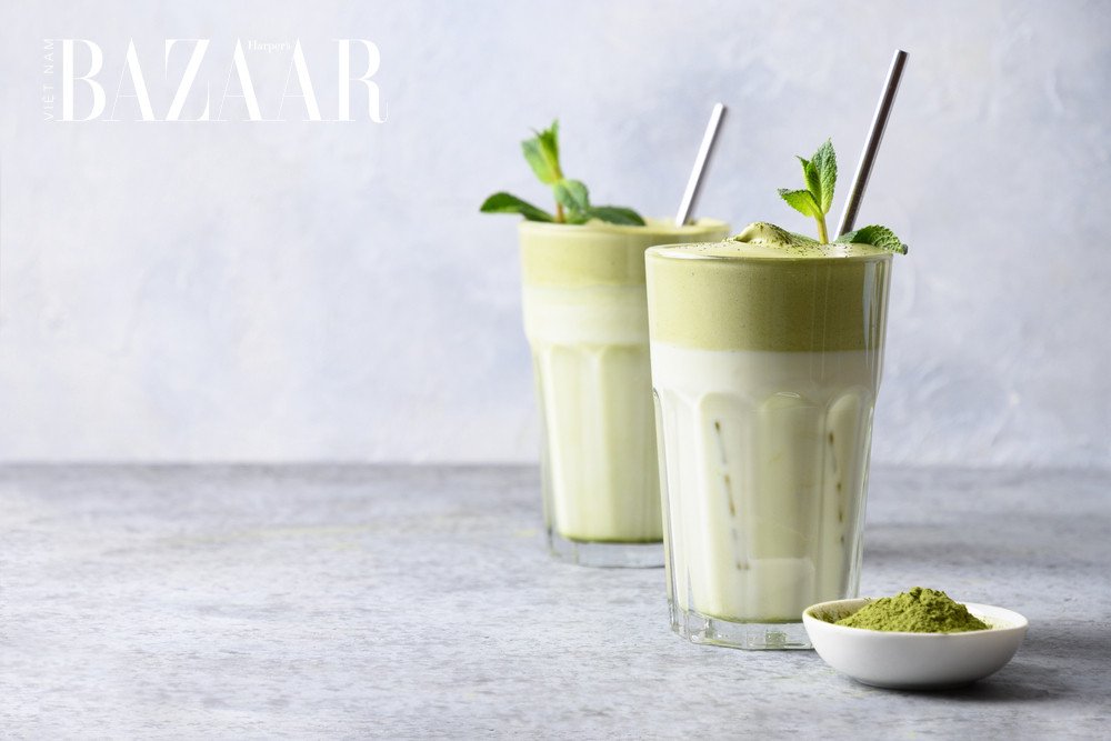 Ly trà sữa matcha với hương vị độc đáo và lượng calo