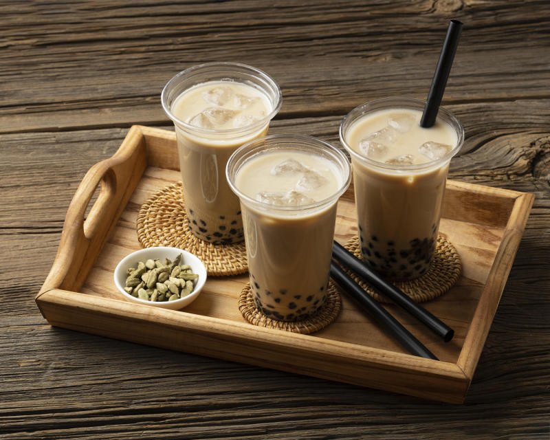 Ly trà sữa size L lớn đầy đặn
