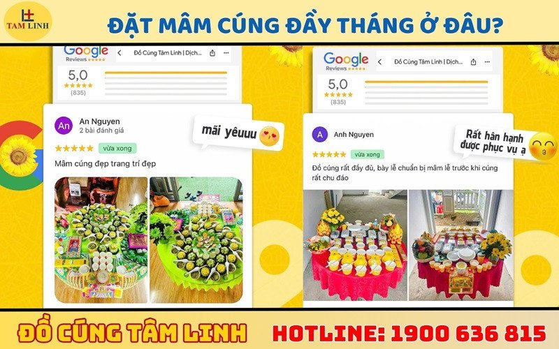 Mâm cúng thôi nôi với chè đậu trắng được chuẩn bị tỉ mỉ