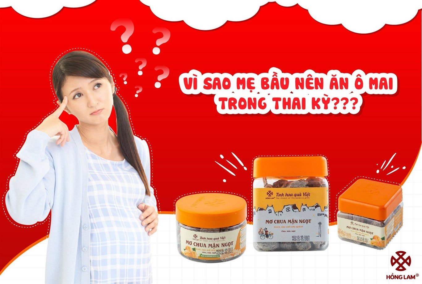 Mẹ bầu thưởng thức ô mai an toàn và khoa học