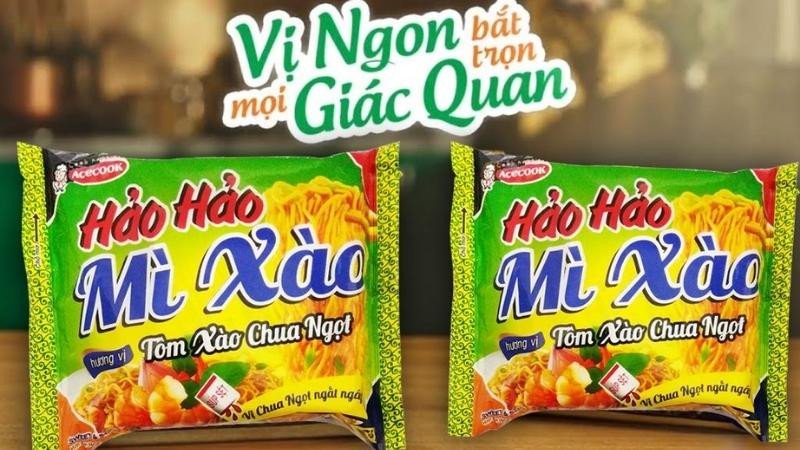 Mì Hảo Hảo tôm xào chua ngọt, khám phá calo