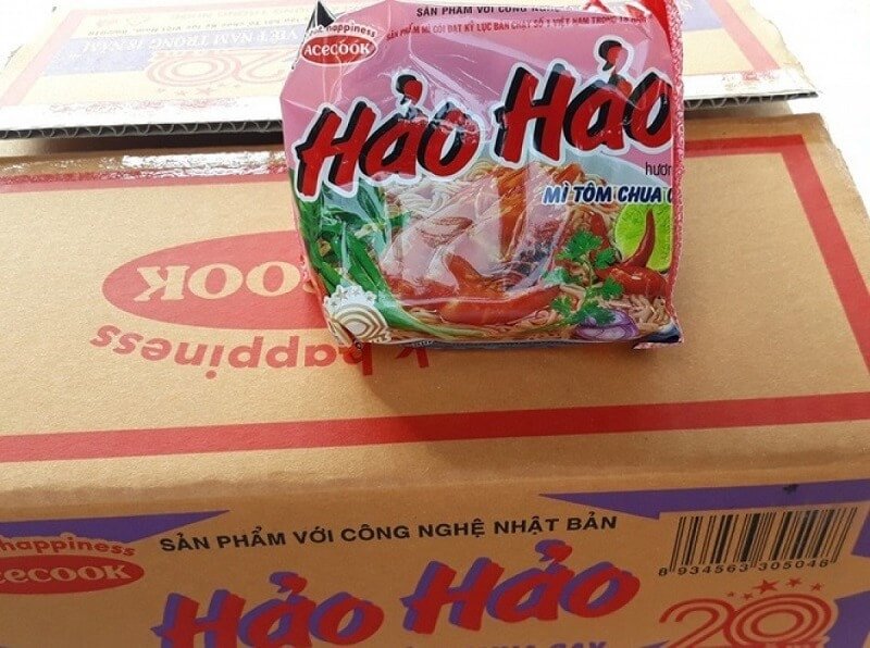 Mì tôm Hảo Hảo bao nhiêu calo