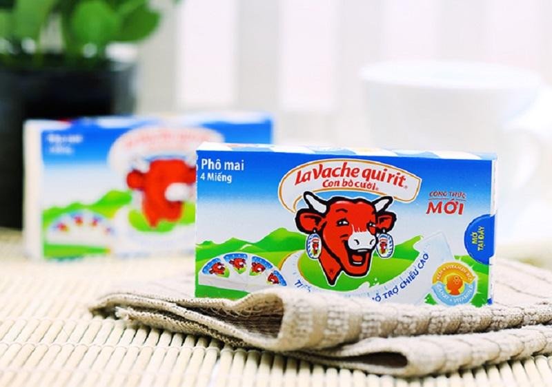 Miếng phô mai Vinamilk vàng óng