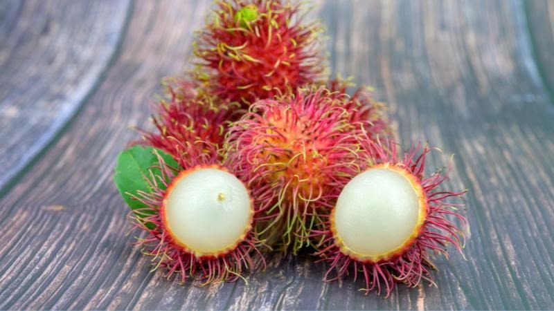 Mỗi ngày nên ăn 5 đến 6 trái chôm chôm