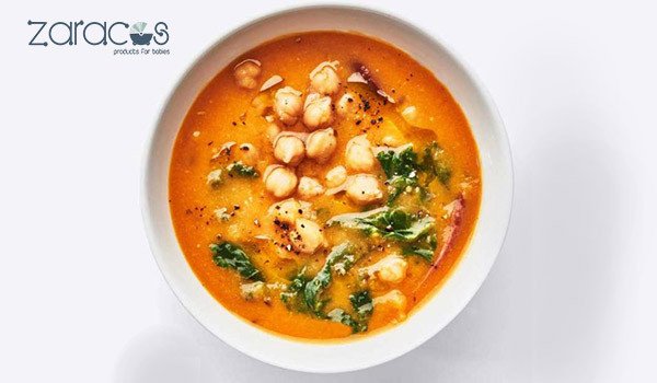Món cháo đậu gà thịt bò cho bé 9-12 tháng tuổi