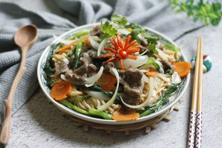 Món phở xào thịt bò thơm ngon, không bị nát sợi, hấp dẫn vị giác