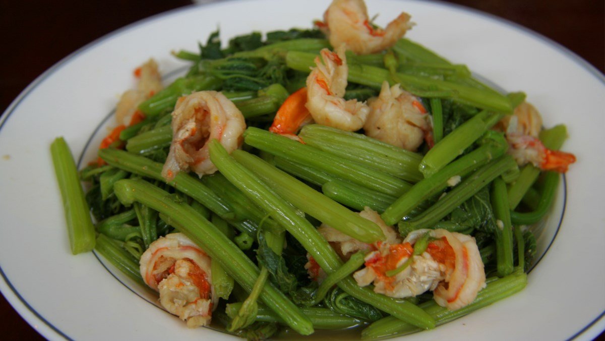 Món rau bí xào tôm tươi ngon, bổ dưỡng cho gia đình