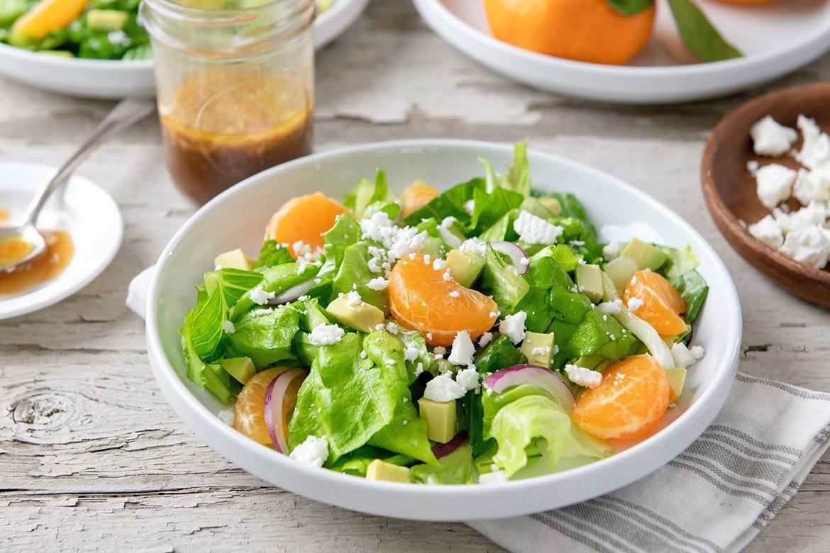 Món salad quýt thanh mát và bổ dưỡng, thích hợp cho chế độ ăn kiêng